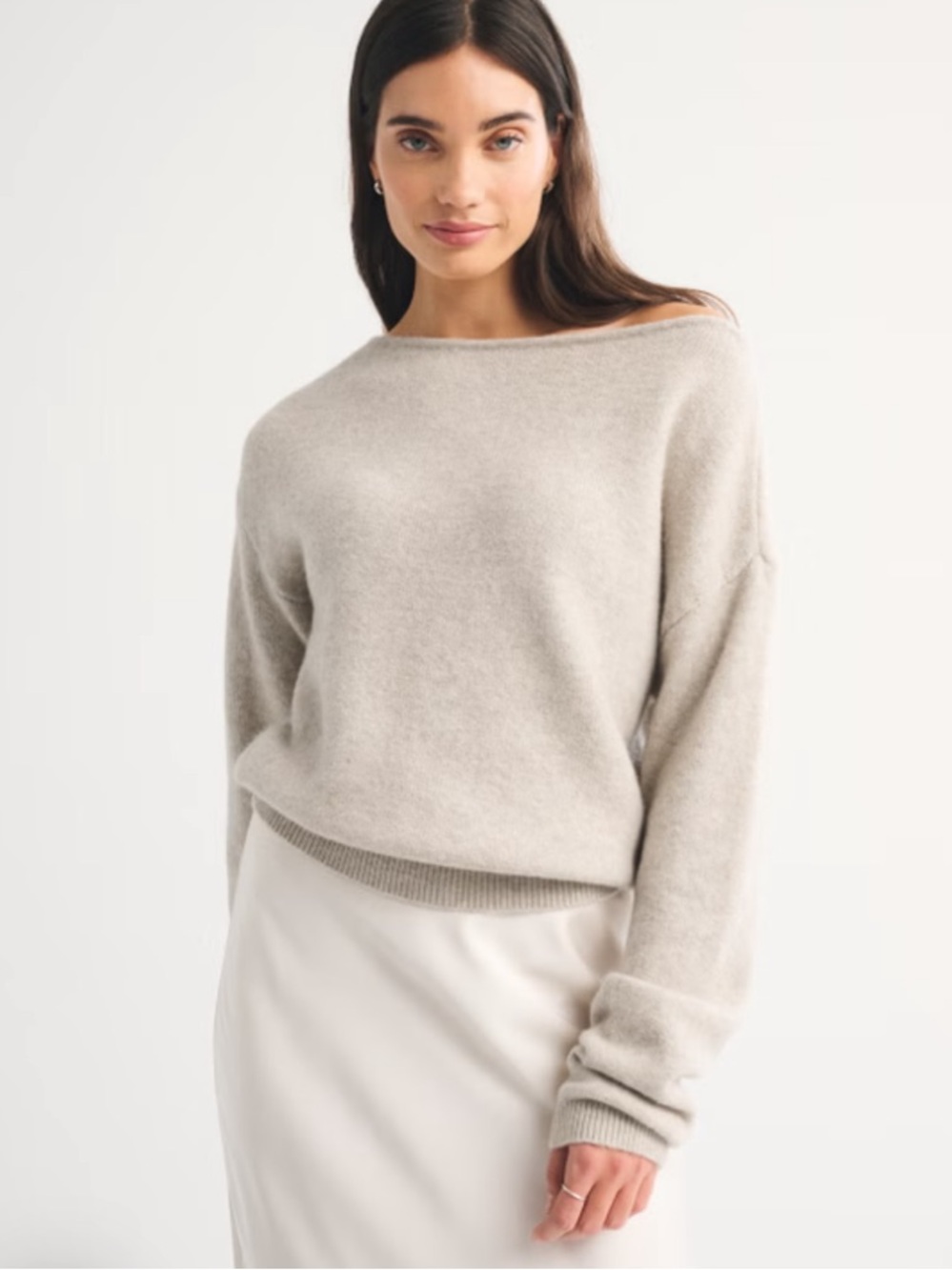 Abercrombie and Fitch Grey Sweater